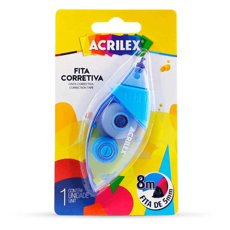 Fita Corretiva 5mmX8m - Acrilex