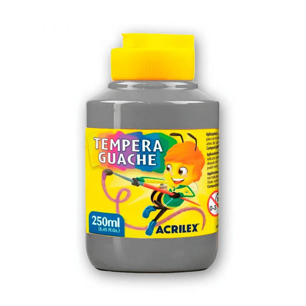 Tempera Guache Cinza 933 250ml - Acrilex