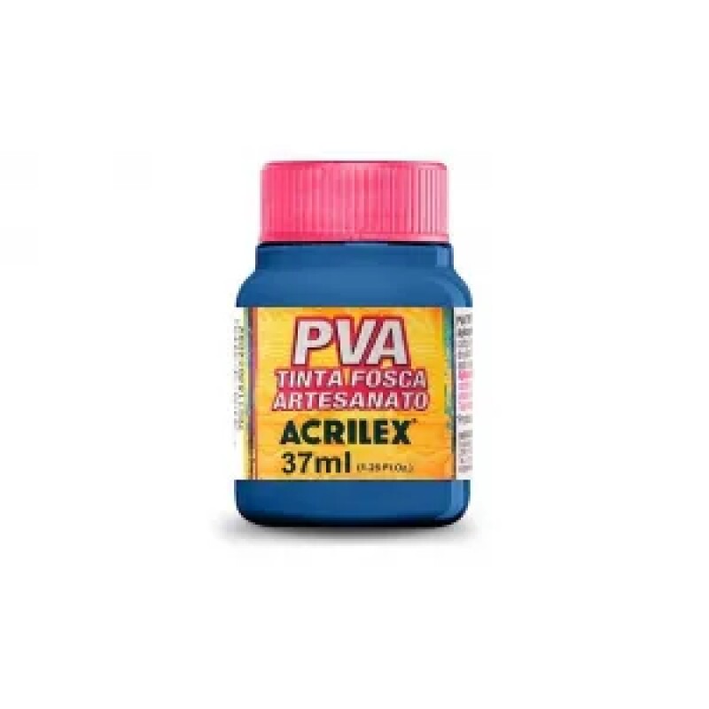 Tinta PVA Fosca Azul Turquesa - Acrilex Tinta PVA Fosca Azul Turquesa - Acrilex
