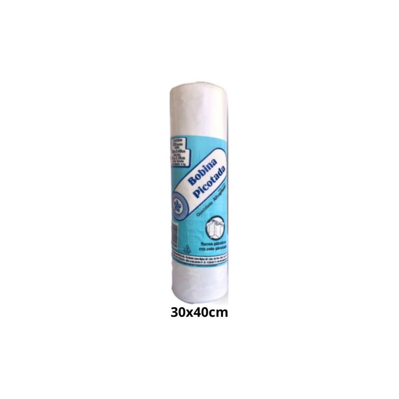 Bobina Picotada 30x40cm Com 500 Unidades Altaplast