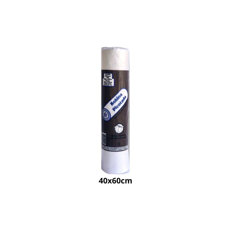 Bobina Picotada 40x60cm Com 400 Unidades Altaplast