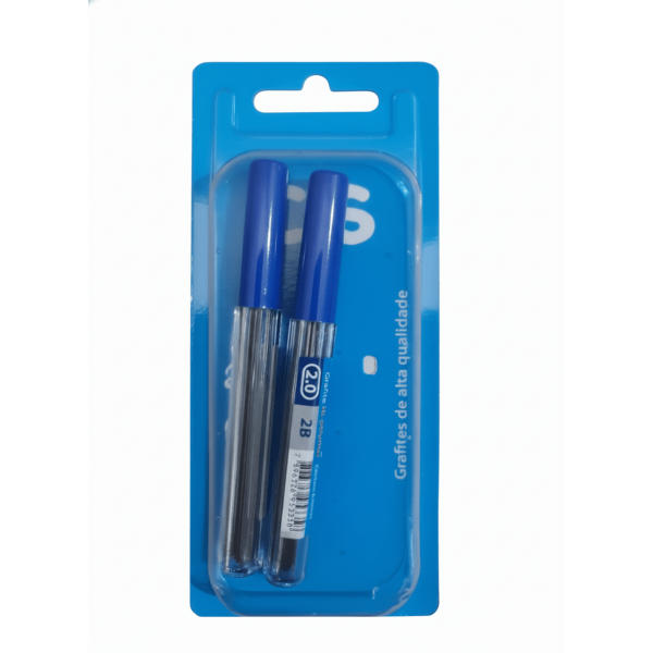 Grafite Big Tree 2.0mm 2B c/2 Tubos - Cis