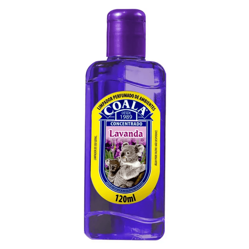 Essência Limpador Concentrado Lavanda 120ml - Coala Essência Limpador Concentrado Lavanda 120ml - Coala