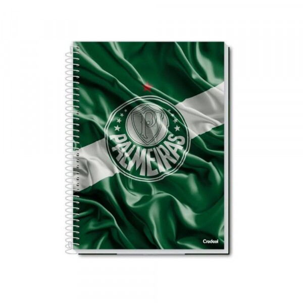 Caderno Palmeiras B 10 Matérias 200mmX275mm - Credeal Caderno Palmeiras B 10 Matérias 200mmX275mm - Credeal