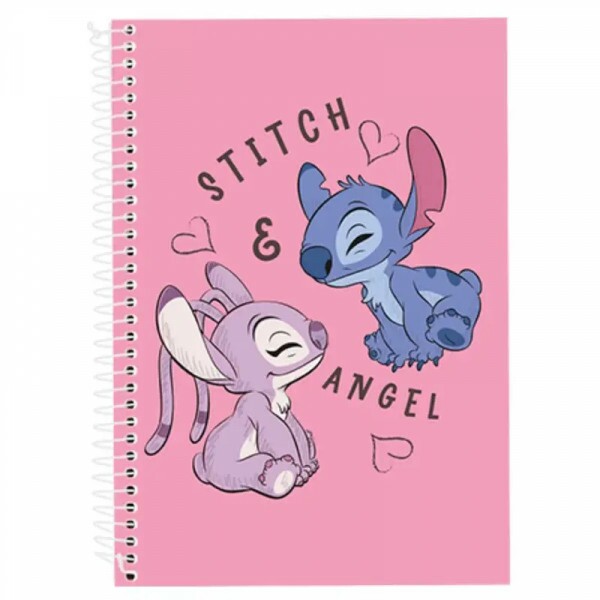 Caderno 3 Stitch 10 Matéria 200mmX275mm - Culturama Caderno 3 Stitch 10 Matéria 200mmX275mm - Culturama