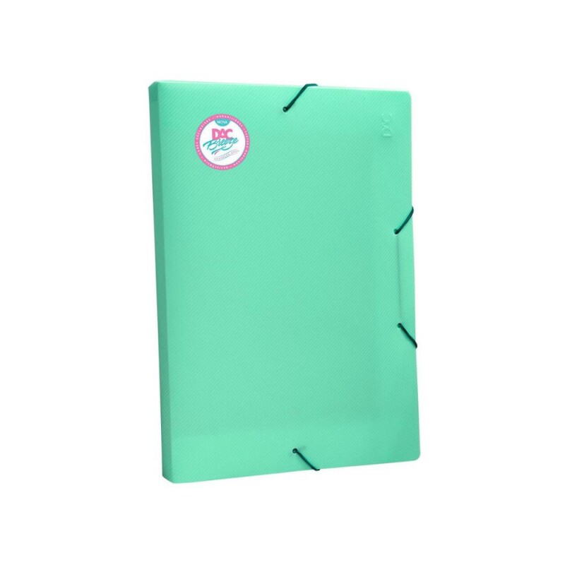 Pasta Aba Plastica Breeze Verde 332x232mm Lombo 2cm Dac