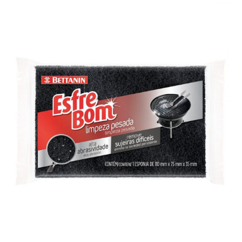 Esponja Limpeza Pesada - EsfreBom Esponja Limpeza Pesada - EsfreBom