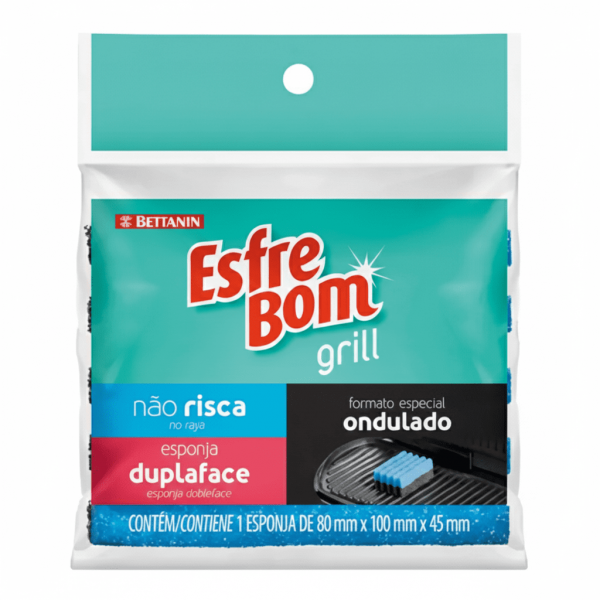 Esponja Grill Dupla Face - EsfreBom