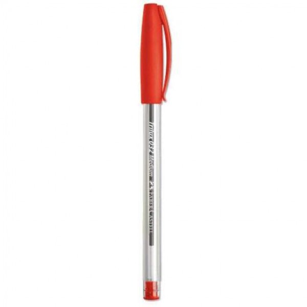Caneta Esferográfica Trilux Vermelho - Faber Castell Caneta Esferográfica Trilux Vermelho - Faber Castell