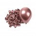 Balao Aluminio Rose Gold  9" 25 Unidades Happy Day