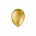 Balao Aluminio Dourado 9" 25 Unidades Happy Day
