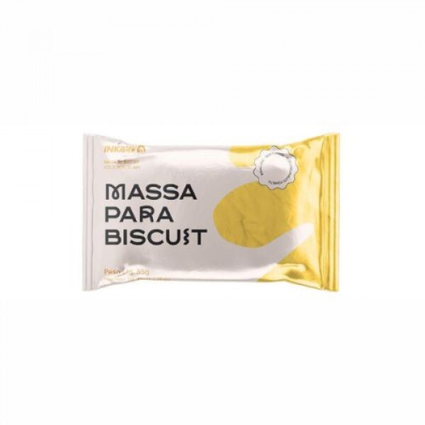 Massa Biscuit Amarelo Limão 85g - Inkway Massa Biscuit Amarelo Limão 85g - Inkway