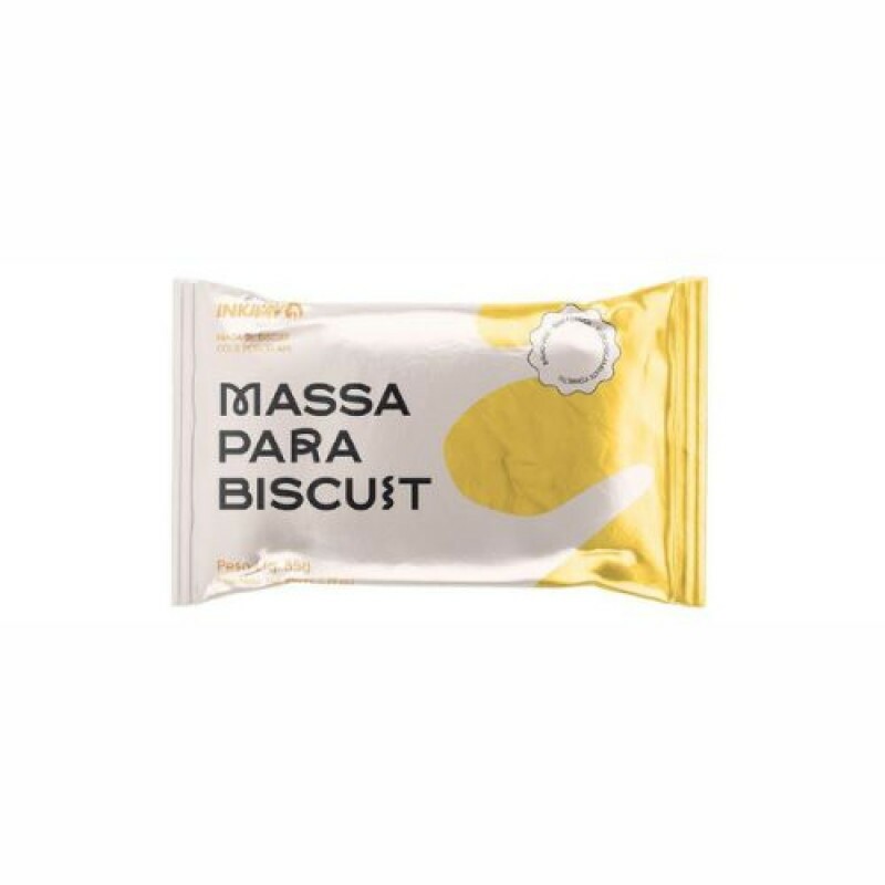Massa Biscuit Amarelo Limão 85g - Inkway Massa Biscuit Amarelo Limão 85g - Inkway