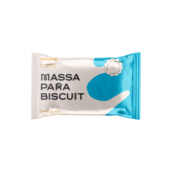 Massa Biscuit Azul Celeste 85g - Inkway Massa Biscuit Azul Celeste 85g - Inkway