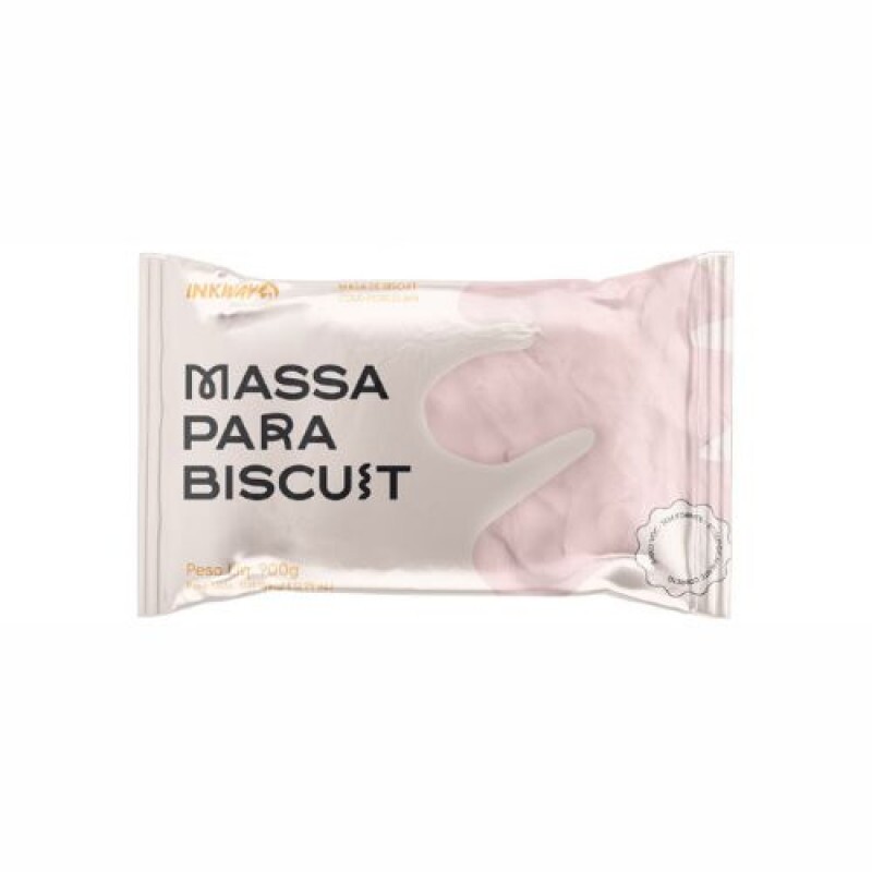 Massa Biscuit Pele Alaranjada 85g - Inkway Massa Biscuit Pele Alaranjada 85g - Inkway