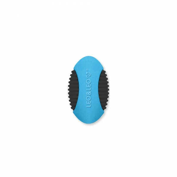 Borracha Oval Grip Carbon Line Azul - Leo & Leo Borracha Oval Grip Carbon Line Azul - Leo & Leo