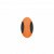 Borracha Oval Grip Carbon Line Laranja - Leo & Leo