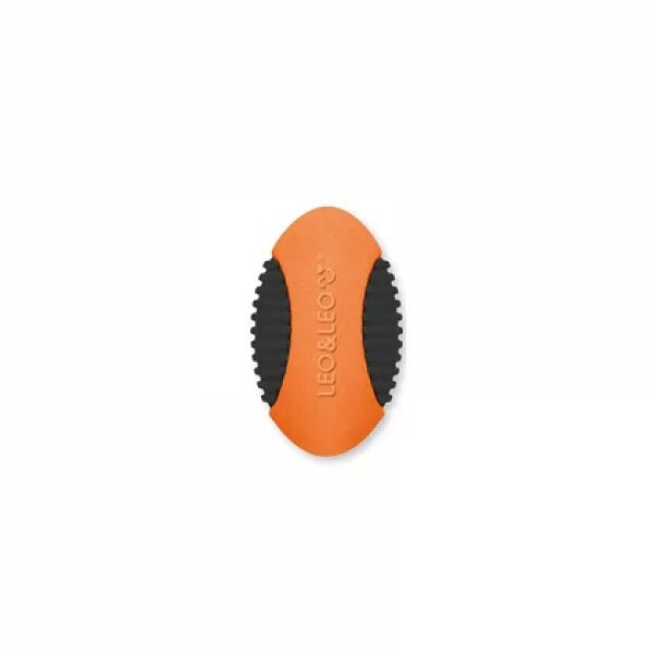 Borracha Oval Grip Carbon Line Laranja - Leo & Leo Borracha Oval Grip Carbon Line Laranja - Leo & Leo