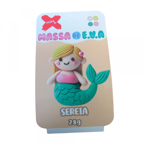 Massa de EVA Sereia - Make+ Massa de EVA Sereia - Make+