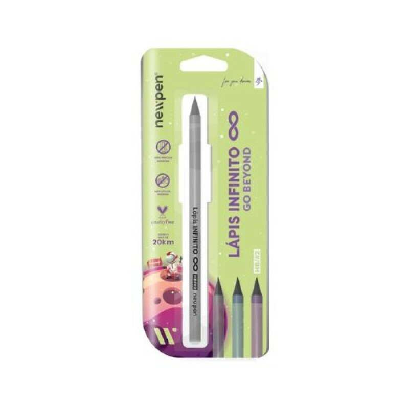 Lápis Infinito Go Beyond HB2 - Newpen Lápis Infinito Go Beyond HB2 - Newpen