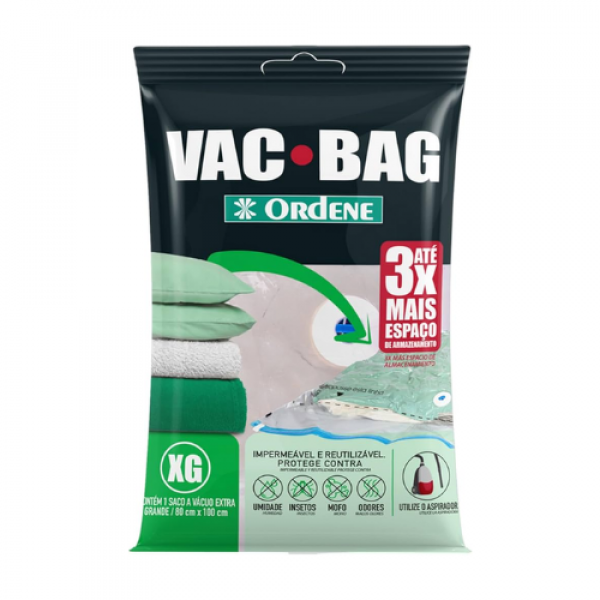 Saco a Vácuo Vac Bag XG 90x100cm - Ordene