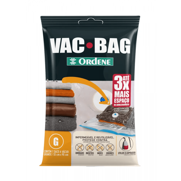 Saco a Vácuo Vac Bag G 55x90cm - Ordene