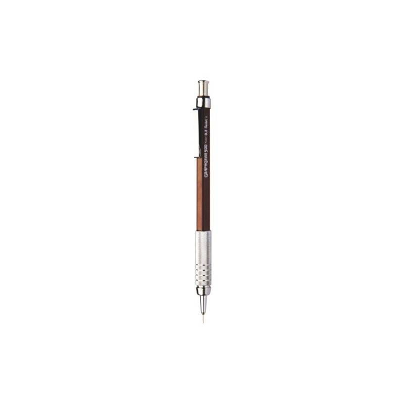 Lapiseira Graphgear 500 0.3mm Marrom Pentel