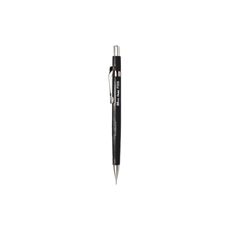 Lapiseira Sharp P205 0.5mm Preta Pentel