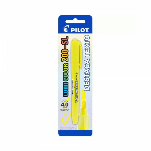 Marca Texto Lumi Color 200-SL Amarelo Pilot