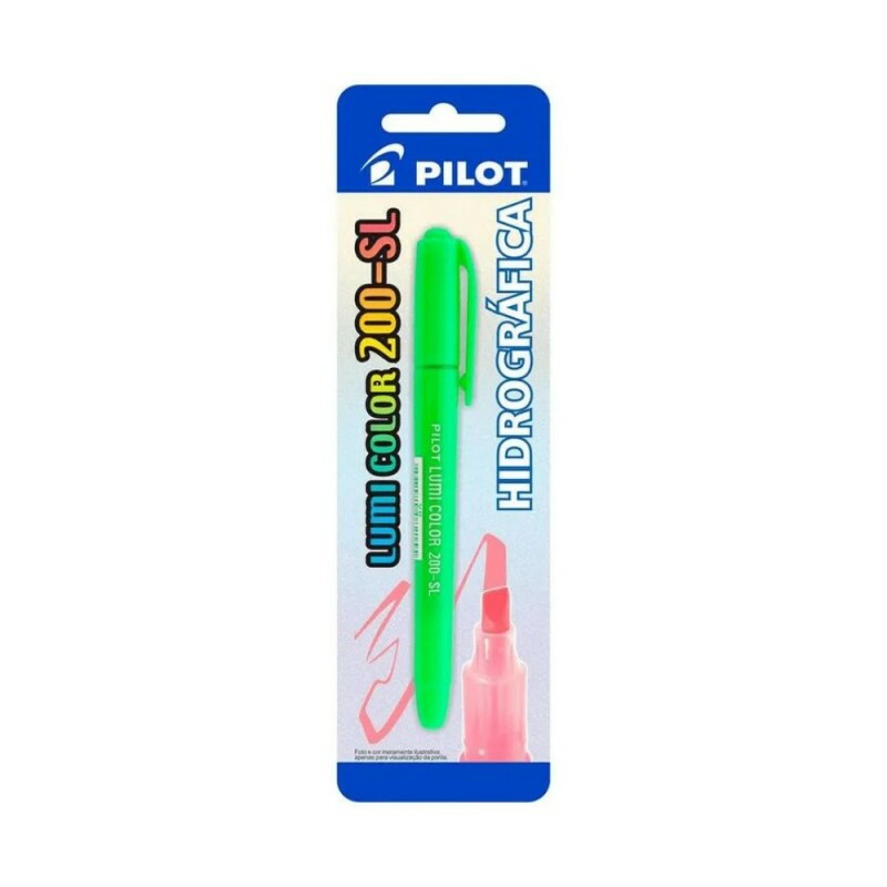 Marca Texto Lumi Color 200-SL Verde Pilot
