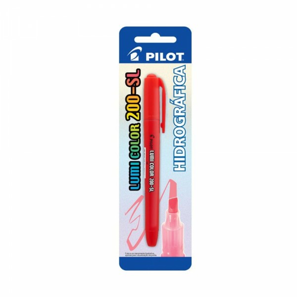 Marca Texto Lumi Color 200-SL Vermelho Pilot