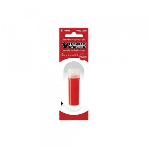 Refil Para Marcador Quadro Branco Vermelho Pilot                         