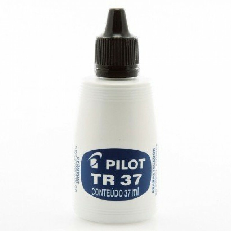 Tinta Reabastecedor Pincel Atômico TR 37 Preta 37ml - Pilot Tinta Reabastecedor Pincel Atômico TR 37 Preta 37ml - Pilot