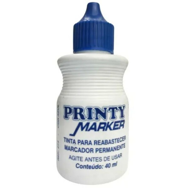Tinta para Marcador Azul 40ml - Printy Tinta para Marcador Azul 40ml - Printy