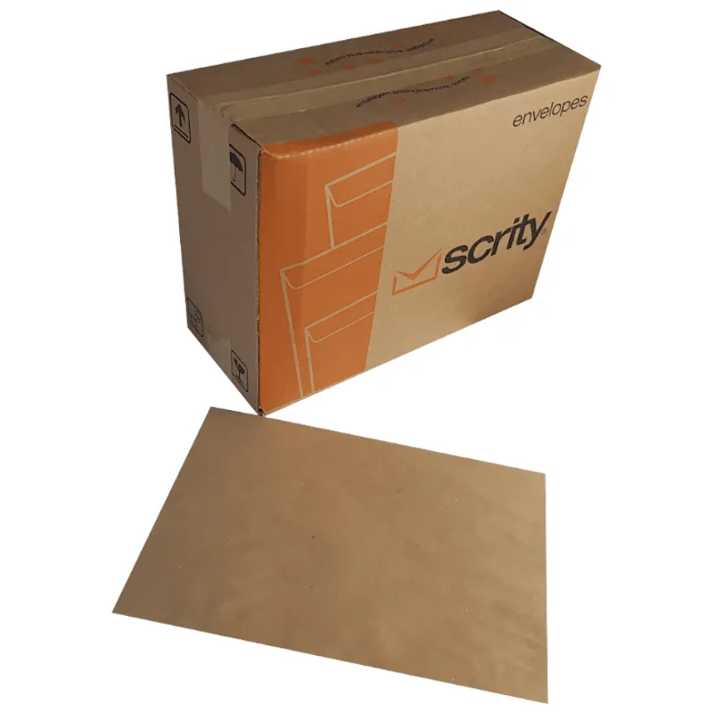 Envelope Kraft A4 80g 240X340mm c/250 Unidades - Scrity