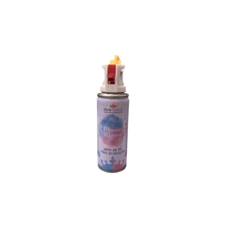 Jato De Po Revelacao Azul 120g  Silver Festas
