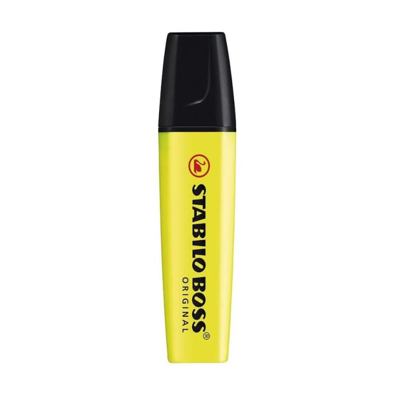 Marca Texto Boss Original Amarelo Neon Stabilo                