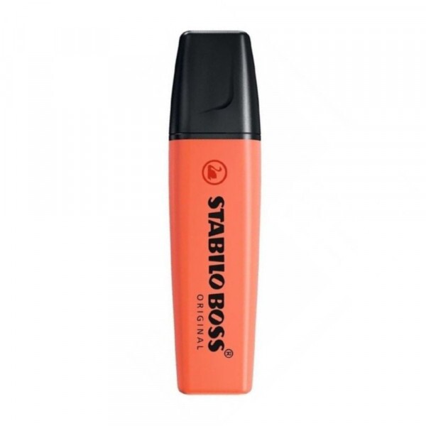 Marca Texto Boss Original Coral Stabilo                