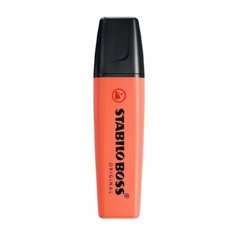 Marca Texto Boss Original Coral Stabilo                