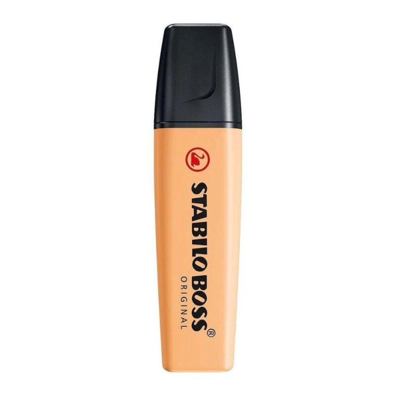 Marca Texto Boss Original Laranja Palha Pastel Stabilo                