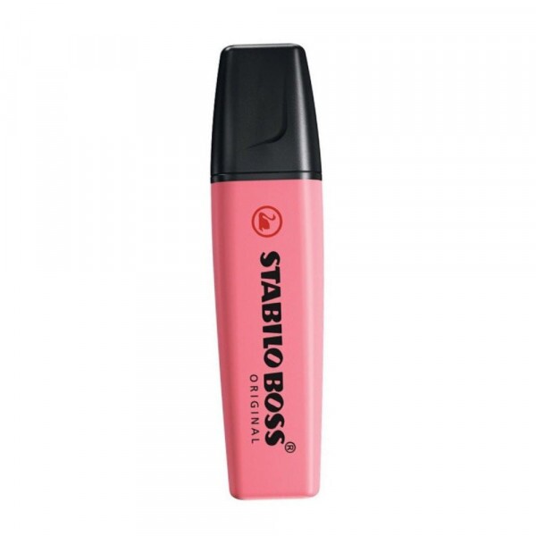Marca Texto Boss Original Rosa Cereja Pastel Stabilo                
