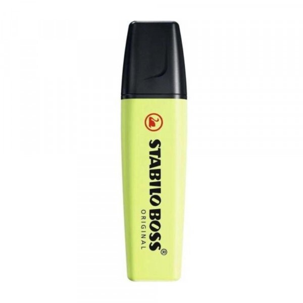 Marca Texto Boss Original Verde Limao Pastel Stabilo                