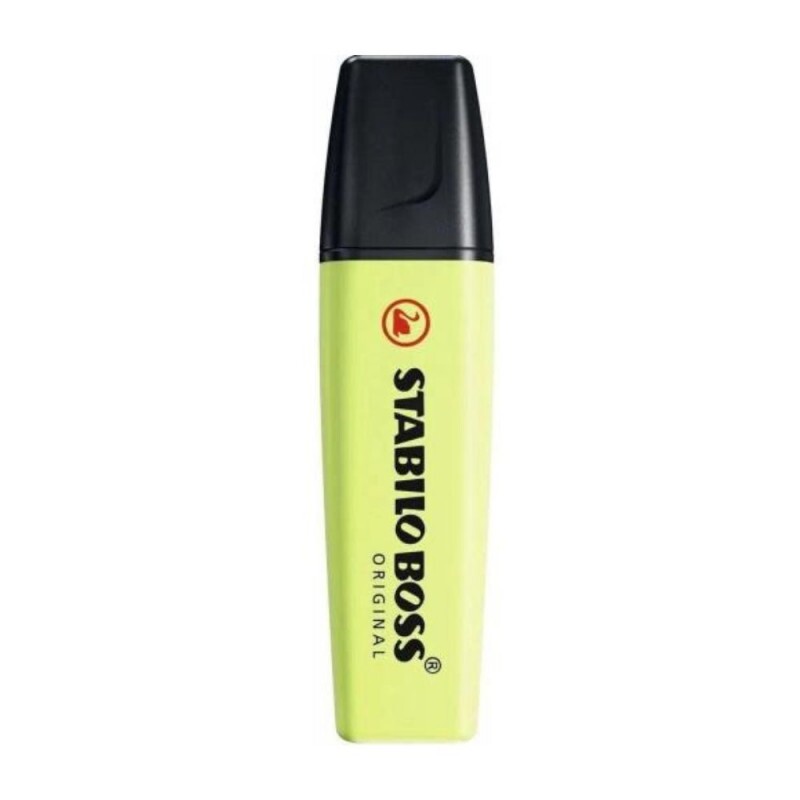 Marca Texto Boss Original Verde Limao Pastel Stabilo                