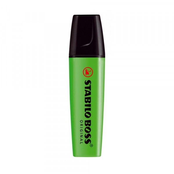 Marca Texto Boss Original Verde Neon Stabilo                