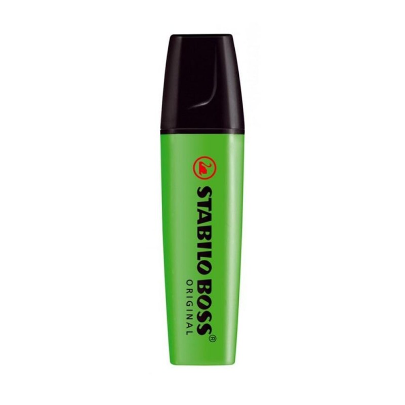 Marca Texto Boss Original Verde Neon Stabilo                