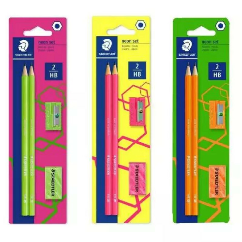Kit Escolar Neon Set - Staedtler Kit Escolar Neon Set - Staedtler