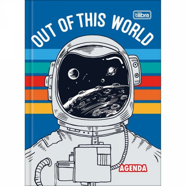 Agenda Costurada Pepper Astronauta 2026 123mmX166mm - Tilibra Agenda Costurada Pepper Astronauta 2026 123mmX166mm - Tilibra