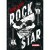Agenda Costurada Pepper Rock Star 2026 123mmX166mm - Tilibra