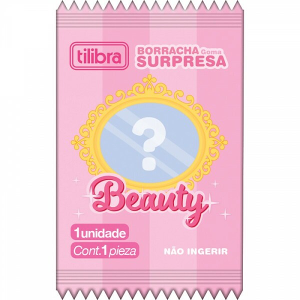 Borracha Surpresa Beauty - Tilibra Borracha Surpresa Beauty - Tilibra