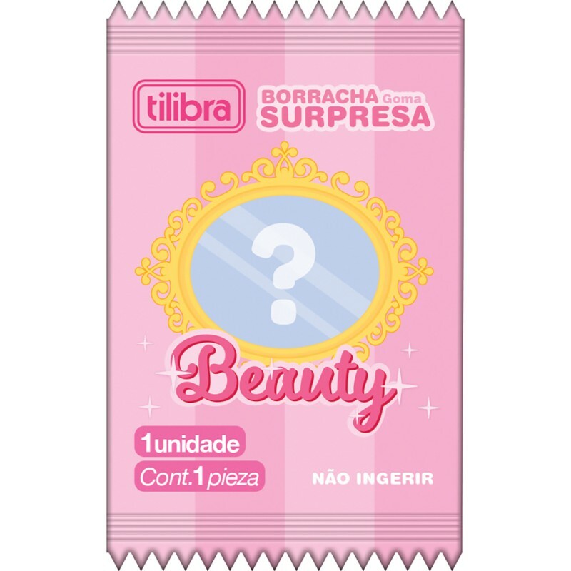 Borracha Surpresa Beauty - Tilibra Borracha Surpresa Beauty - Tilibra